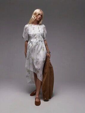 All Saints Serene Midi Dress